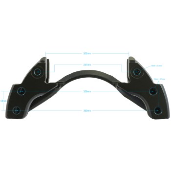 Caliper Carrier Saddle - Meritor DX195 Steer Application